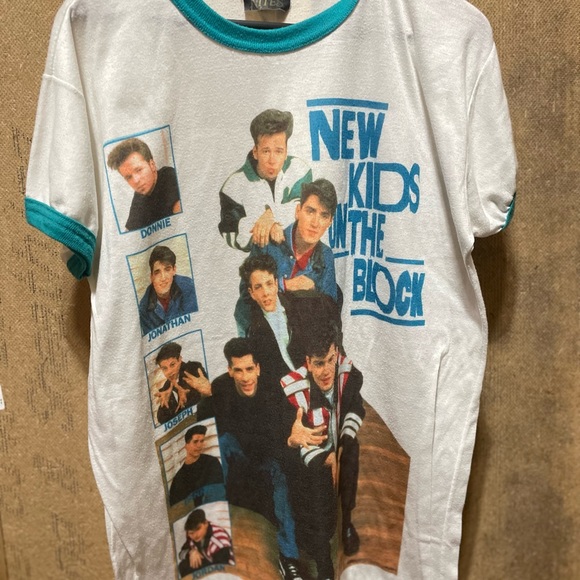 Other - Nkotb vintage 1989 original made in the USA Graphic print night gown